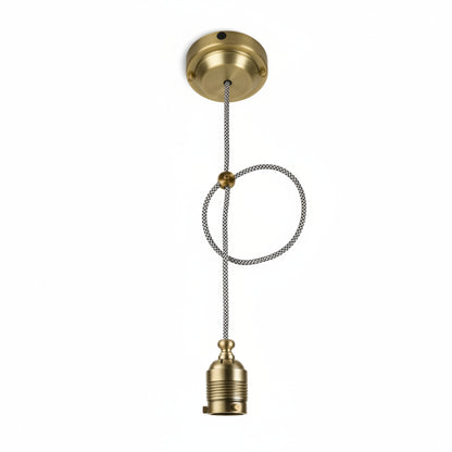 Vintage Pendant Light — Beige