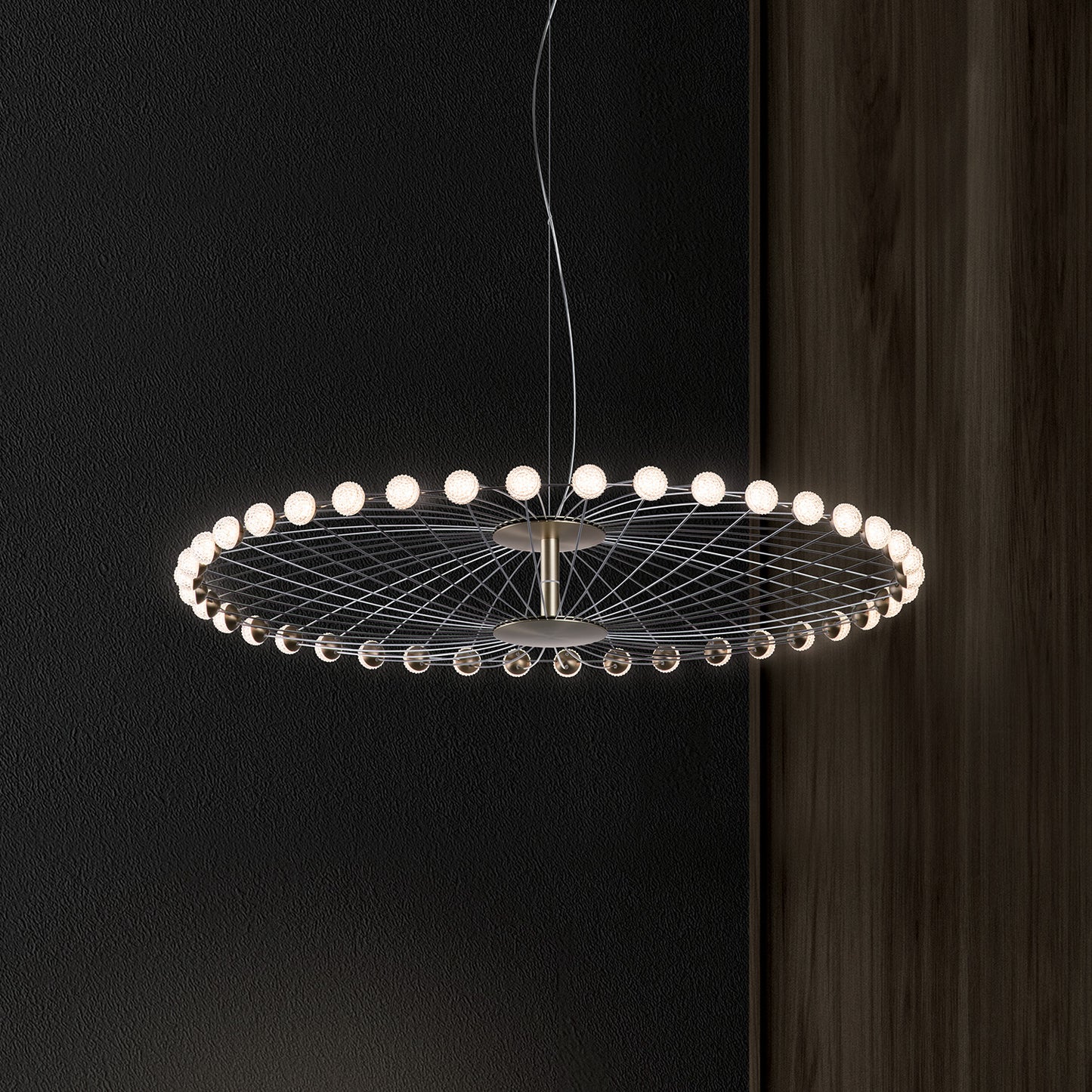 Wheel Pendant Light — 600mm, 750mm or 1000mm